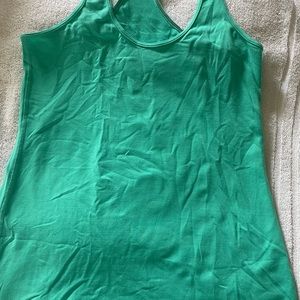 Lululemon size 10 tank top Green